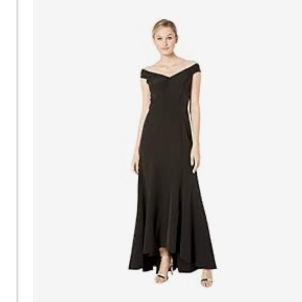 Vince Camuto Off the Shoulder Mermaid Dress
